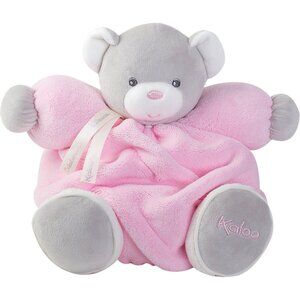 Kaloo Brand New Bear Pink-Medium Chubby Plush Stuffed Animal